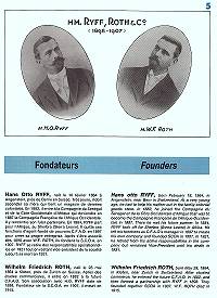 Les fondateurs de SCOA, Mrs RYFF et ROTH