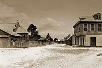 Eglise d'Angleterre et la maison R.R. Sherbro 1910